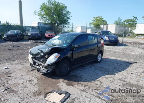 2010 Nissan Versa 1.8 S from USA, damaged, VIN 3N1BC1CP8AL359456